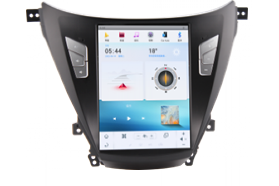 Hyundai 2012-2016 Elantra 10.4 inch Tesla Style Apple CarPlay Android Radio Upgrade